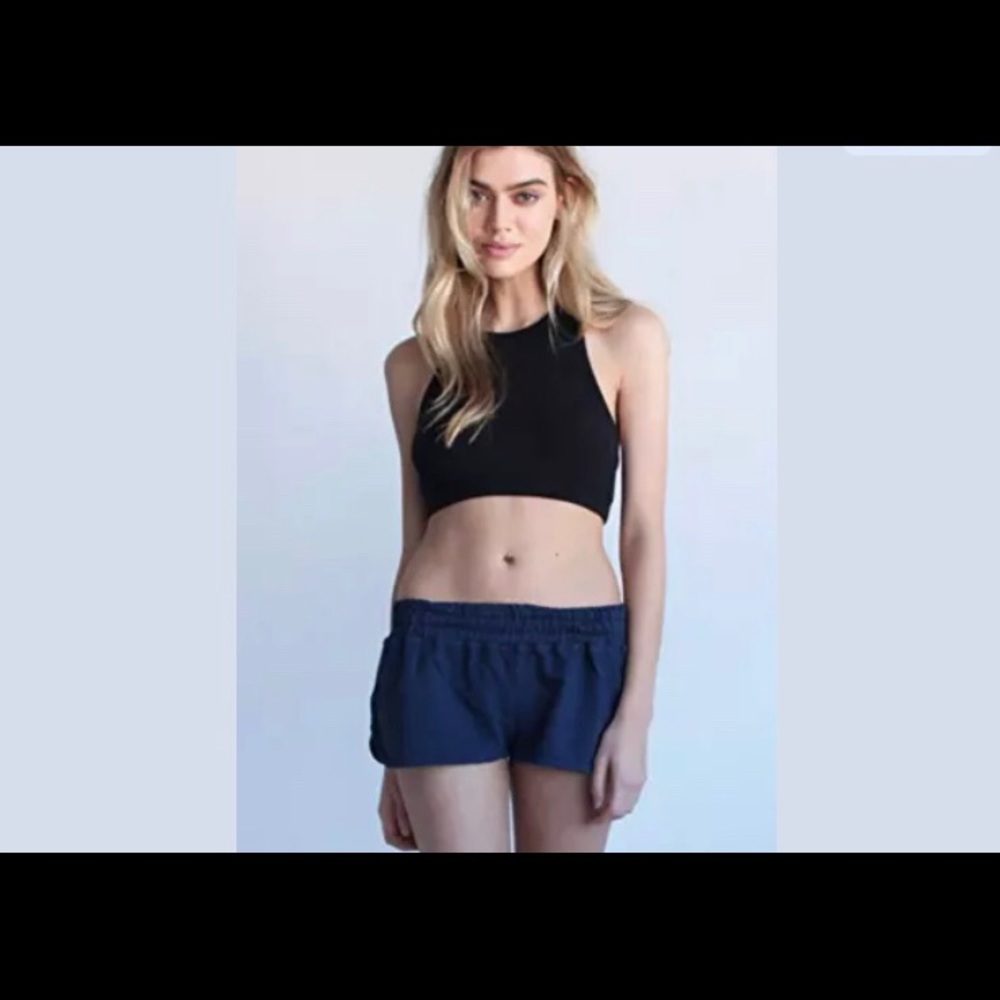 NWT Spiritual Gangster terry navy shorts, M